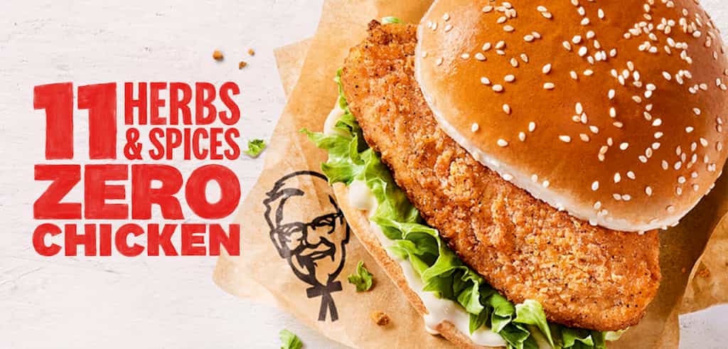 KFCのヴィーガンハンバーガーの詳細
