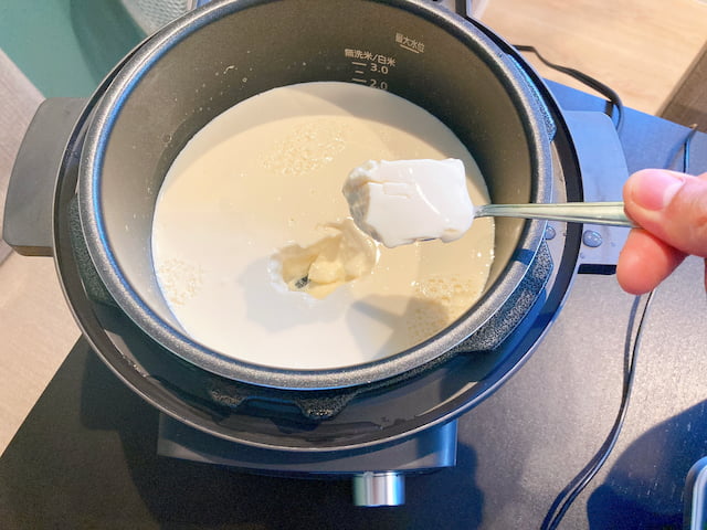 実践調理③：豆乳ヨーグルト